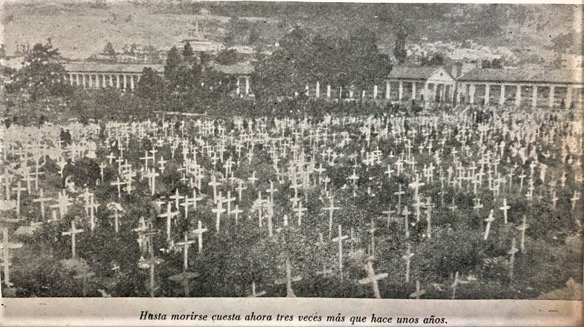 Del costo de la vida al costo de la muerte. Cromos 16-11-1946