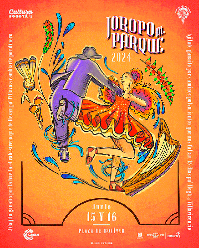 Cartel Joropo al Parque 2024