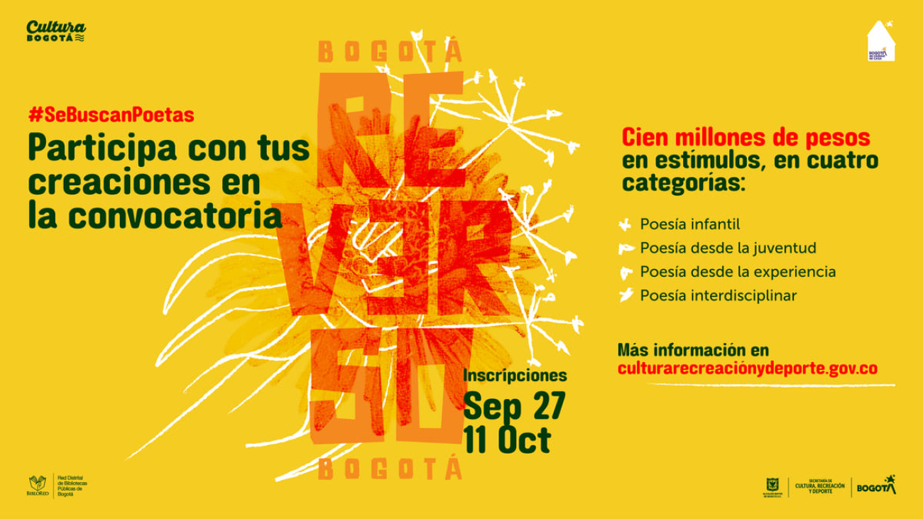 Convocatoria de poesía REVERSO BOGOTÁ