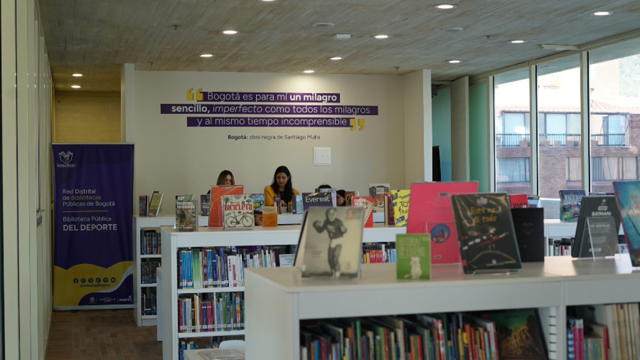 Biblioteca del Deporte en Centro Felicidad Chapinero CEFE