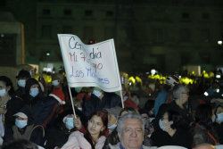 público en plaza de bolívar