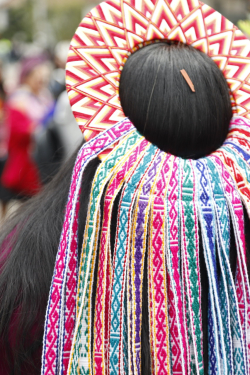 Trenza tejida