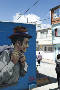 Grafiti de campesino