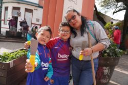 famila de voluntarios 